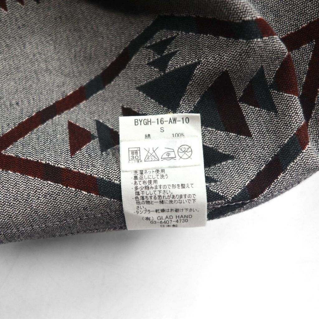 GLAD HAND 日本製 FONTIER JACKET ジャガード テーラードジャケット 