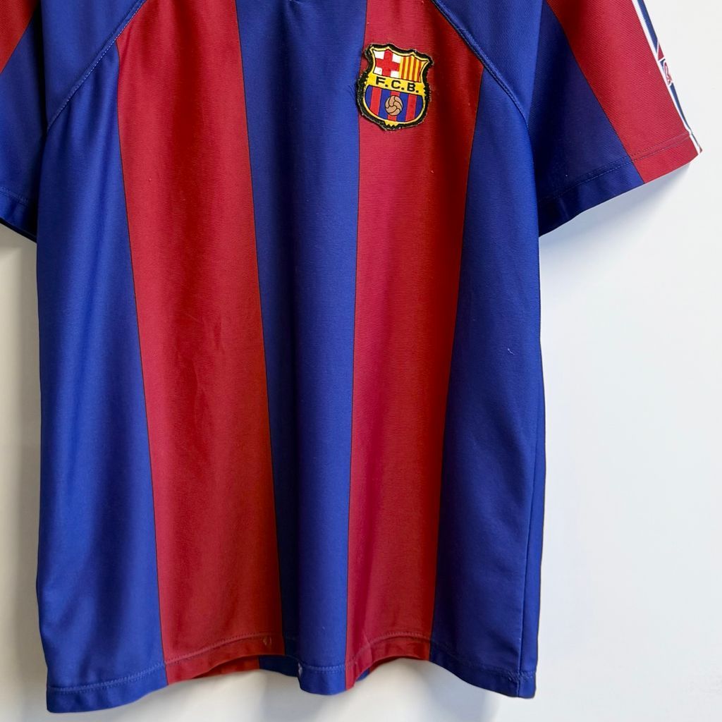 Barca FCバルセロナ バルサ 1996-97 ホーム ユニフォーム ゲームシャツ