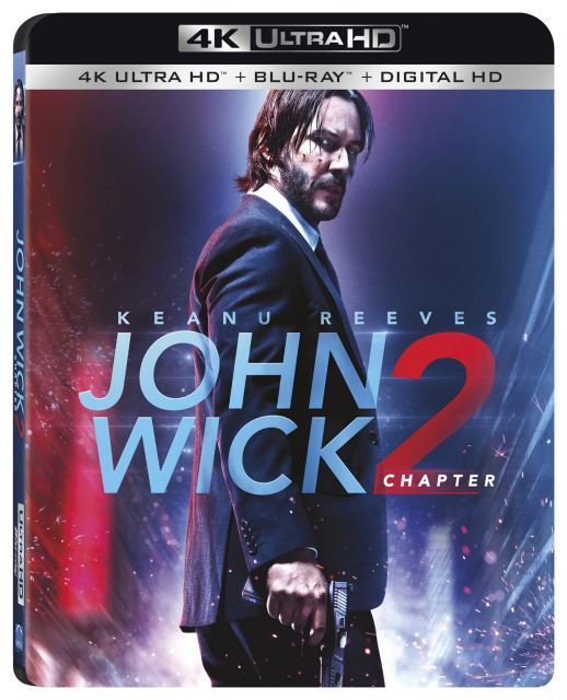 - John Wick Chapter 2 Blu-ray