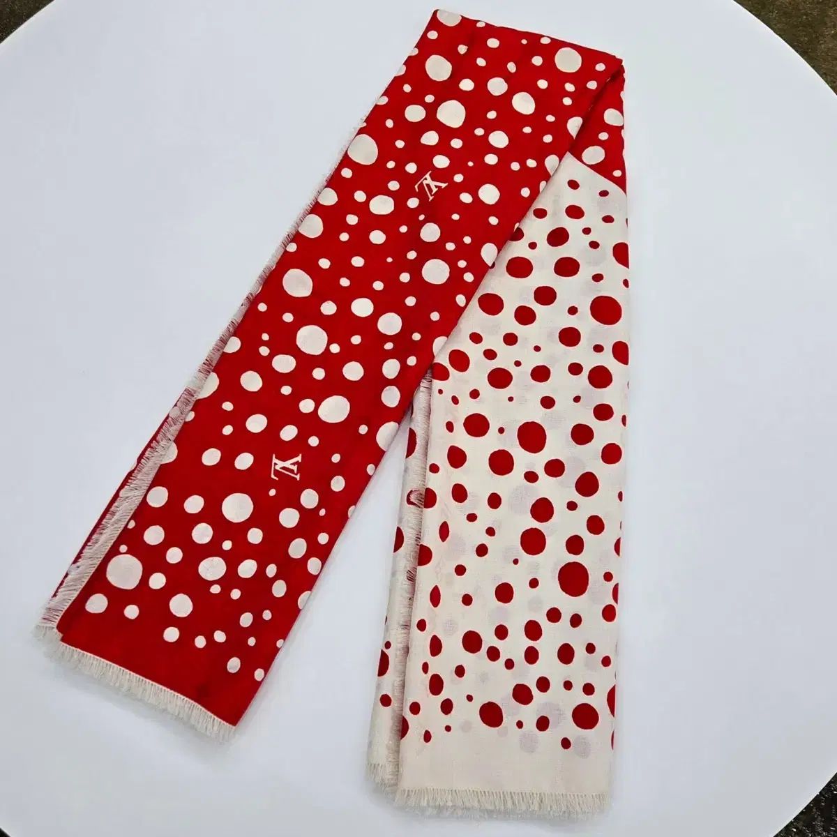 Louis Vuitton ルイヴィトン 草間彌生 モノグラム ジャイアント ショール マフラー ストール