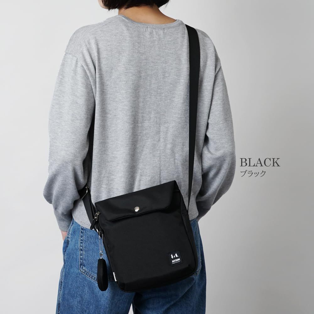 Moomin ムーミン ショルダーバッグ 2.5 L RMNK-01 Black ブラック