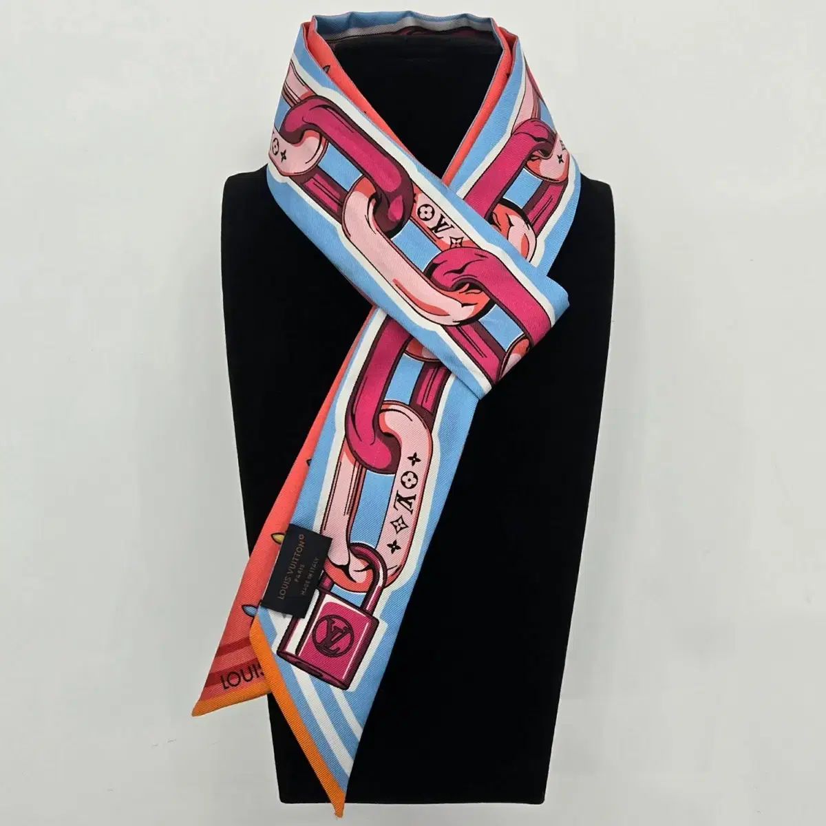 正規品 Louis Vuitton ルイヴィトン ビジュアル バンド スカーフ