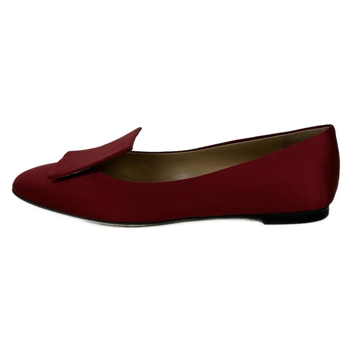 BALLY バリー フラットシューズ 37 レディース ボルドー