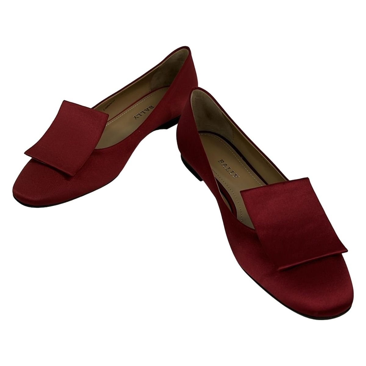 BALLY バリー フラットシューズ 37 レディース - ボルドー