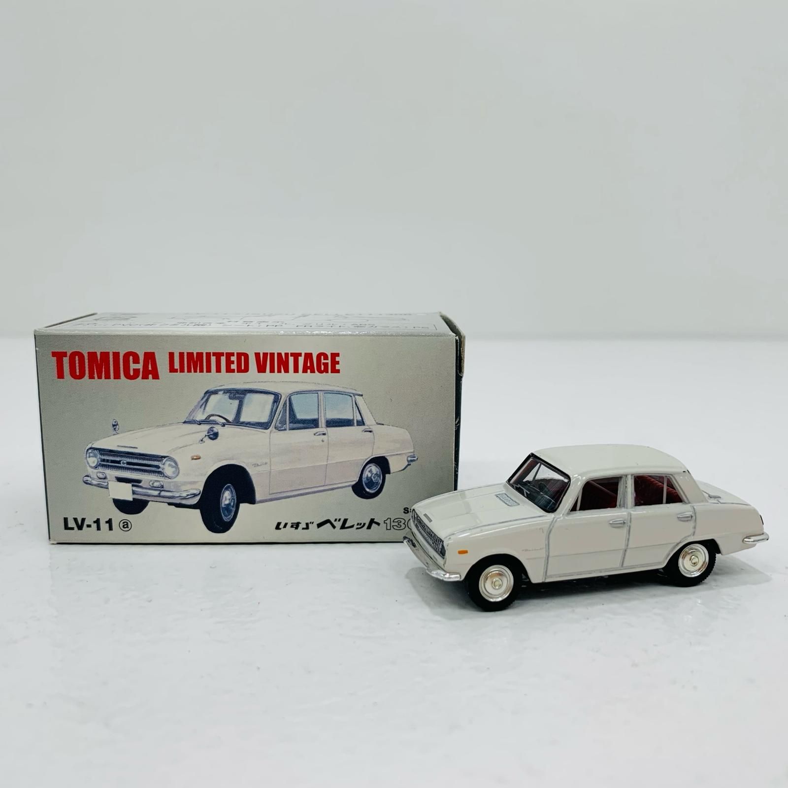 中古 1/64 LV-11a いすゞ ベレット 1300(ホワイト) 「トミカリミテッド