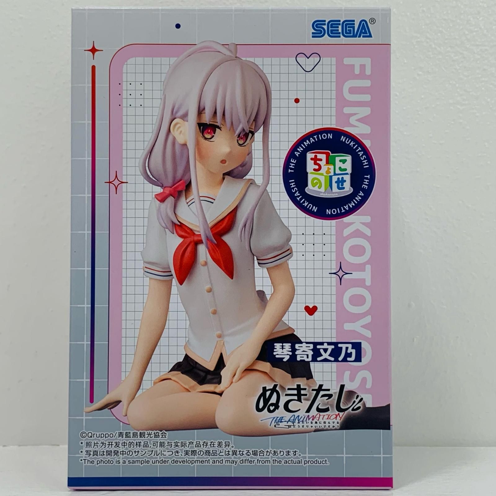 24個 ぬきたし ちょこのせ 橘麻沙音 琴寄文乃 ぬきたし THE ANIMATION ちょこのせ プレミアムフィギュア“橘麻沙音