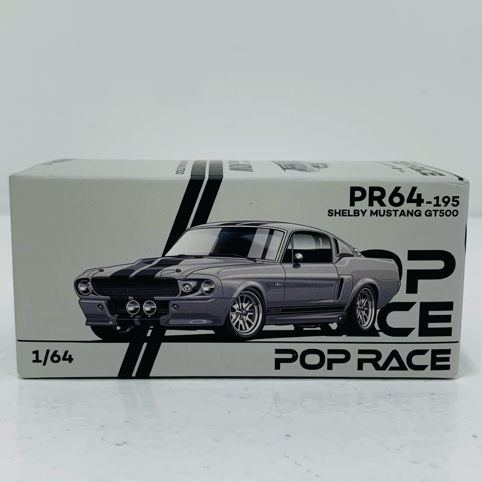 中古 1/64 1967 SHELBY MUSTANG GT500(グレー×ブラック) [PR640195