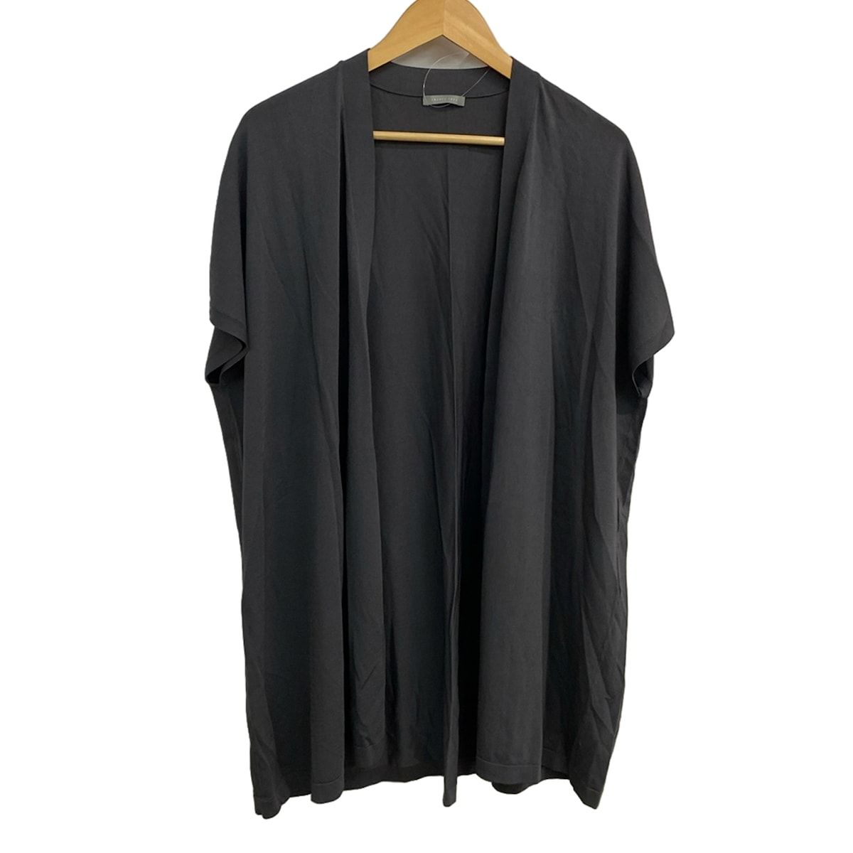 セオリーリュクス　新品　ニットカーディガン　黒シルバーグレー　38 Theory luxe】セオリーリュクス 38 コーディガン カーディガン 綿