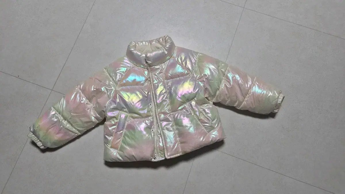 SPAO キッズ パステルプーパオーロラダウン 110