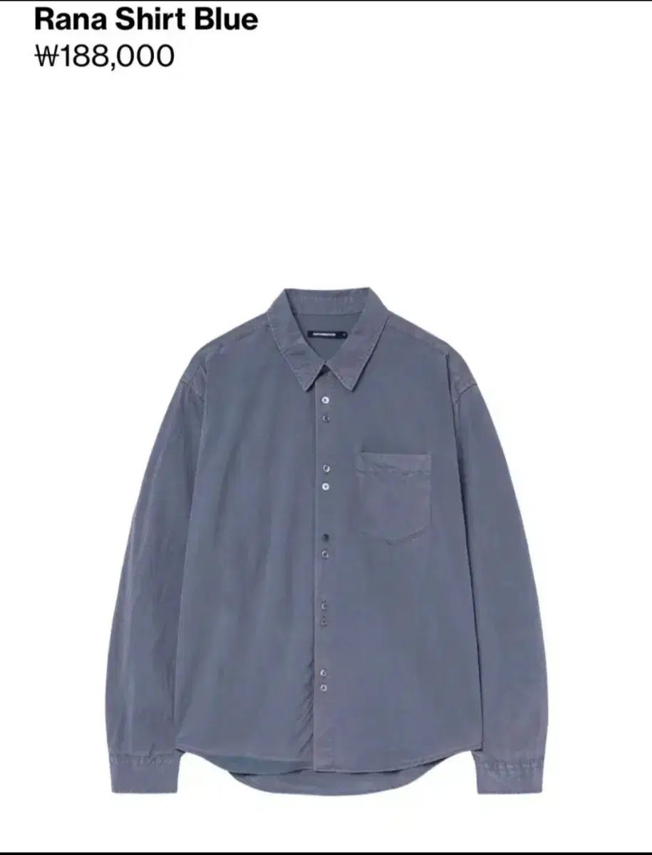 Hatchingroom ラナシャツ ブルー 3