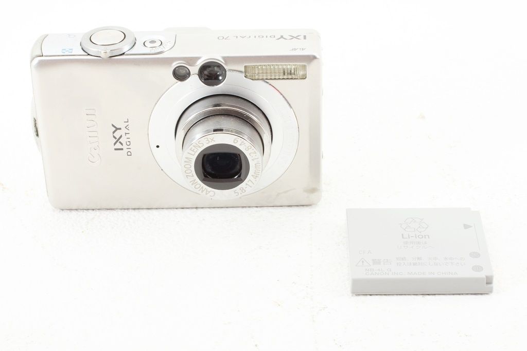 格安 Canon キヤノン IXY DIGITAL 70 コンデジ 600万画素 - メルカリ
