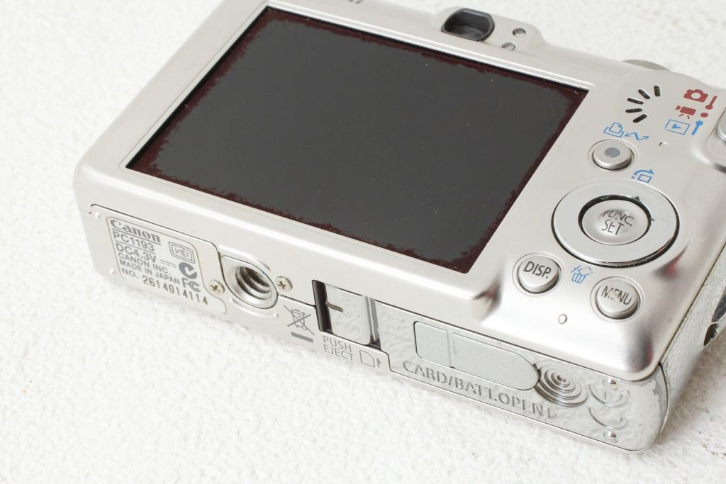 格安 Canon キヤノン IXY DIGITAL 70 コンデジ 600万画素 - メルカリ