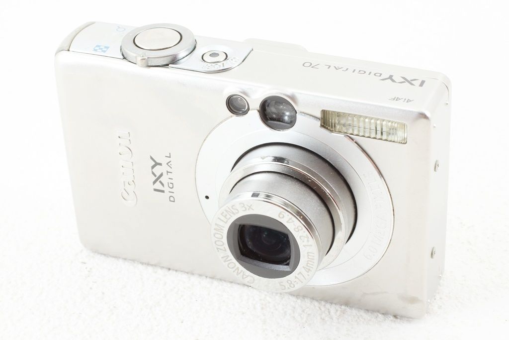 デジカメCanon IXY DIGITAL 70 コンパクトデジタルカメラ付属付 楽天市場】【中古】Canon IXY DIGITAL イクシィデジタル IXY-D70