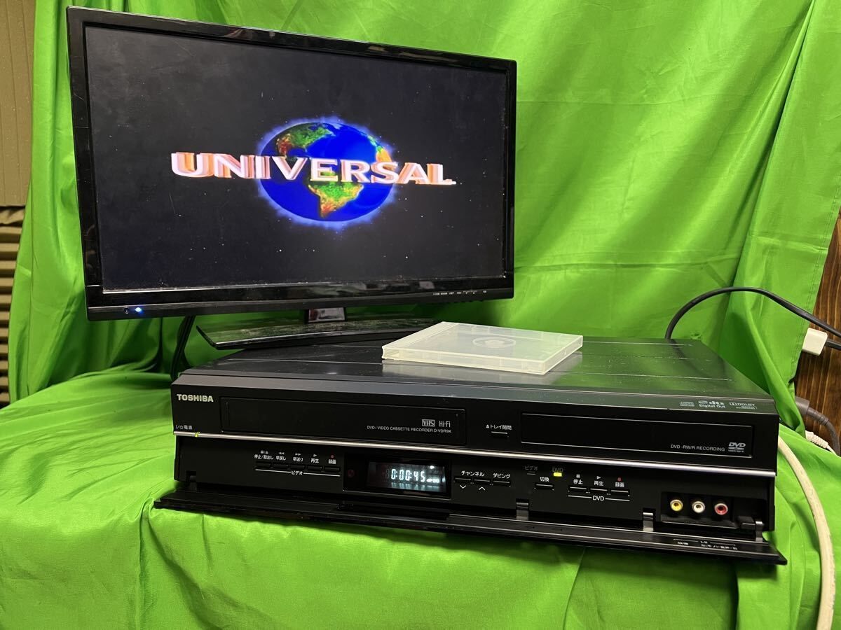 TOSHIBA VTR一体型DVDレコーダー D-VDR9K 東芝 ビデオデッキ VHS 2011