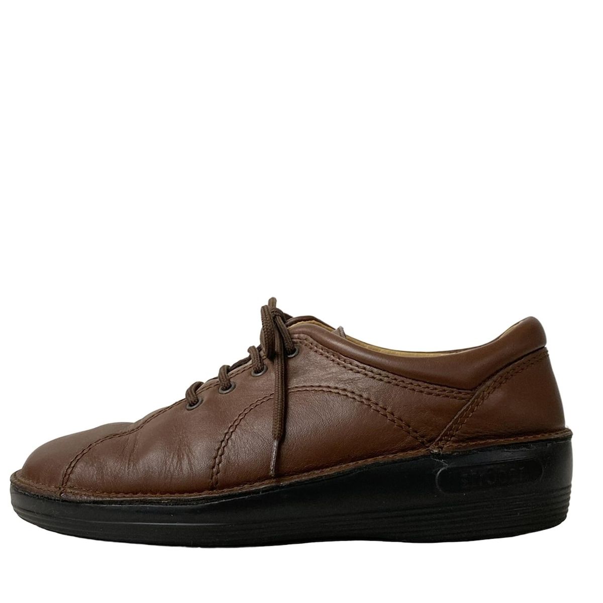 Strober(ストロバー) シューズ 7 レディース美品 - ブラウン レザー