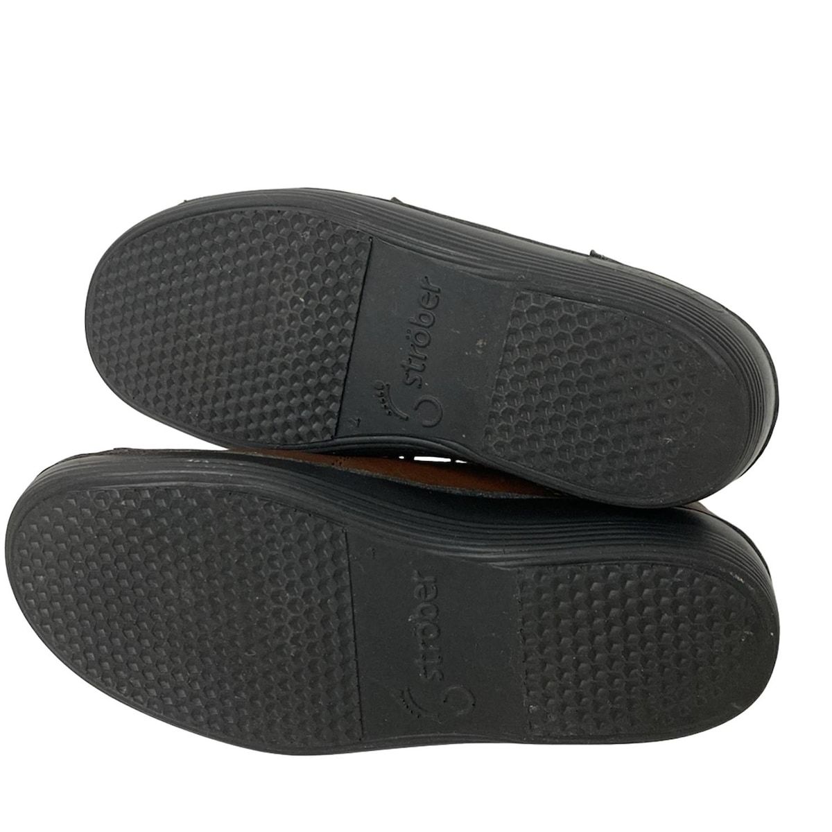  Strober ストロバー シューズ 7 レディース - ブラウン レザー その他 靴