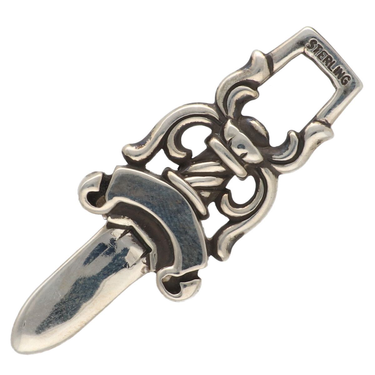 No brand ノーブランド ペンダントトップ 短剣モチーフ ペンダント トップ シルバー YM