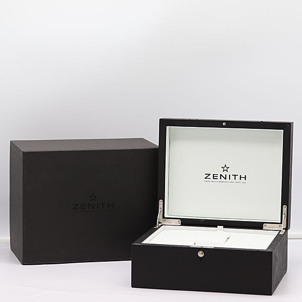 ブランド時計空箱 ゼニス 空箱 ブラック/黒 腕時計用 メンズ/レディース腕時計 2000000