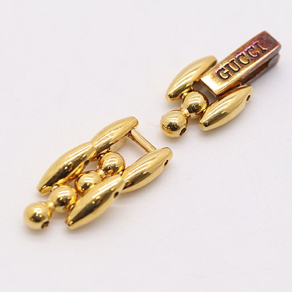 グッチ チェンジベゼル 11/12.2 純正コマ 3コマ ゴールドカラー 9mm