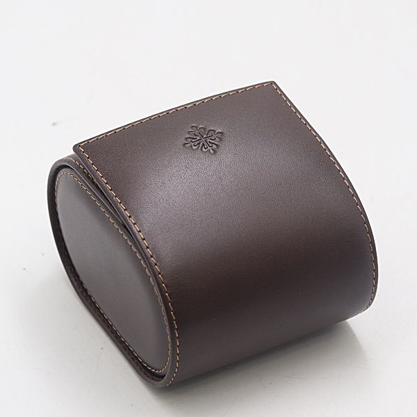 【パテックフィリップ　時計空ケース　アクセサリーケース】【レア物】 美品 パテックフィリップ ウォッチケース 時計ケース 空箱 ブラウン