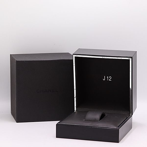 シャネル J12 空箱 ブラック/黒 腕時計用 メンズ/レディース腕時計
