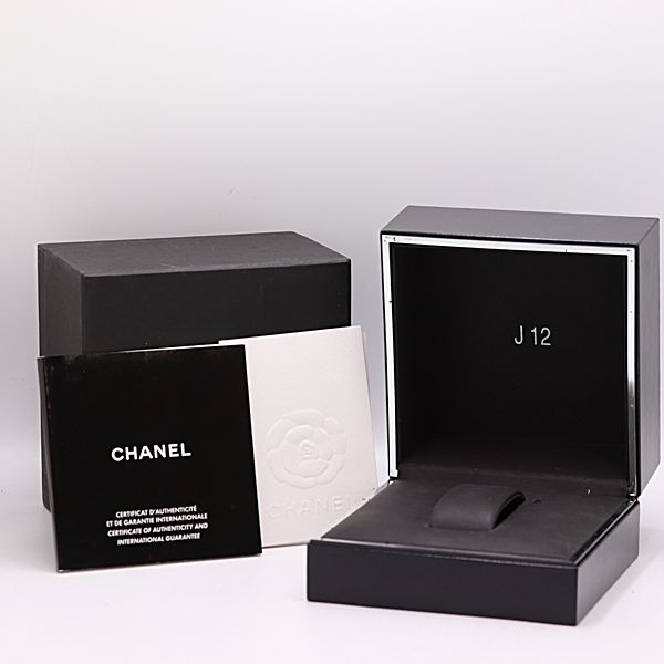 シャネル J12 空箱 ブラック/黒 腕時計用 メンズ/レディース腕時計