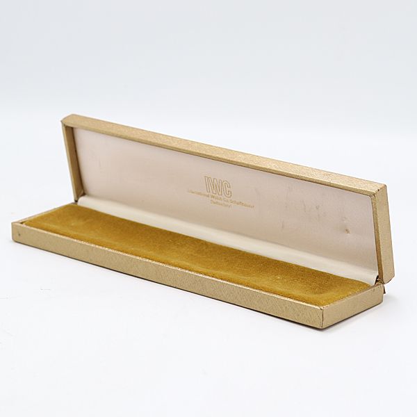 IWC 空箱 ゴールドカラー 腕時計用 メンズ|レディース腕時計 2000000 NSK KMT