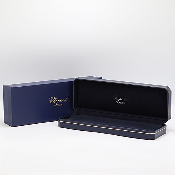 良品 ショパール 空箱 ネイビーカラー 腕時計用 メンズ/レディース