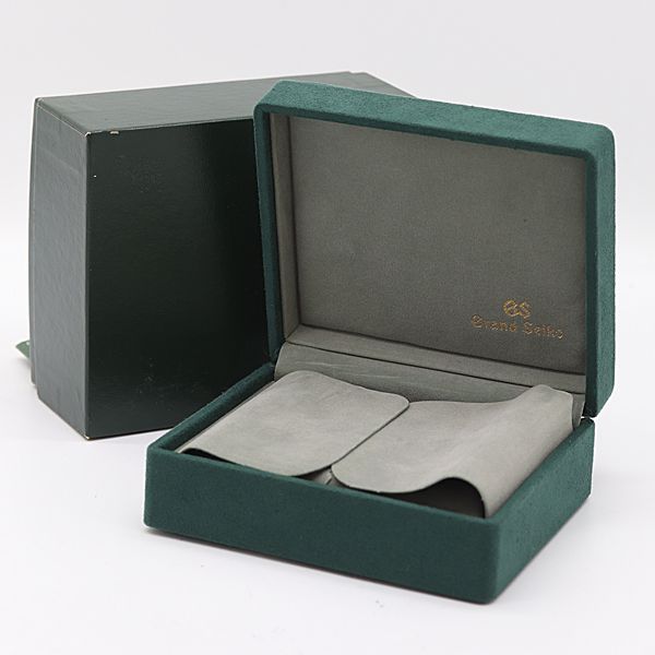 良品 セイコー グランドセイコー 空箱 グリーンカラー 腕時計用 メンズ