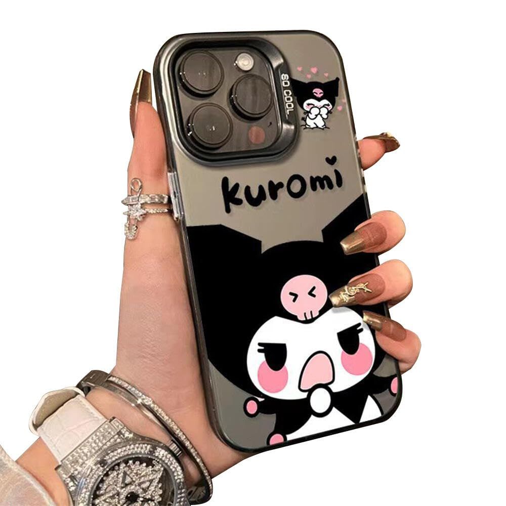 LUCKCOF ケース For iPhone 11 Pro Max クロミ 潮流 可愛い 動物柄 TPUカバー 衝撃吸収 落下防止 アイフォン 專用スマホ カバー 薄型 特製スマホケース レンズ保護 スレ傷防止 女子力 ファ