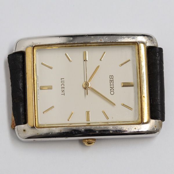 ✨SEIKO✨セイコー✨5E21-5C10✨LUCENT✨クォーツ✨腕時計✨ セイコー ルーセント 5E21-5C10 QZ 白文字盤 メンズ腕時計 KRH 2000000