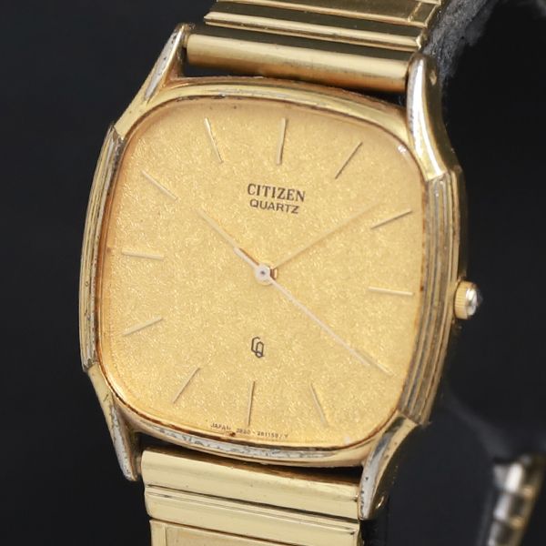 時計 レディース ブランド まとめ売り QZ シチズン 2830-261071 ゴールド文字盤 レディース腕時計 2000000