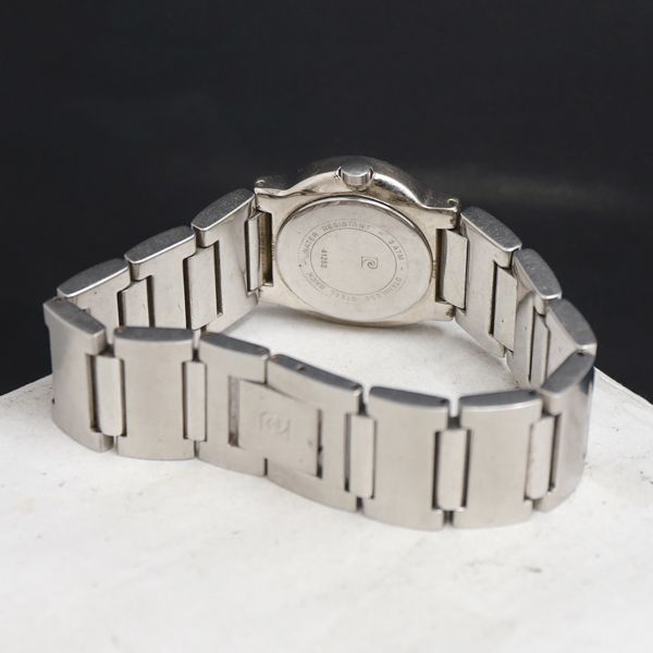 QZ ピエールカルダン 41252 シルバー文字盤 レディース腕時計 2000000