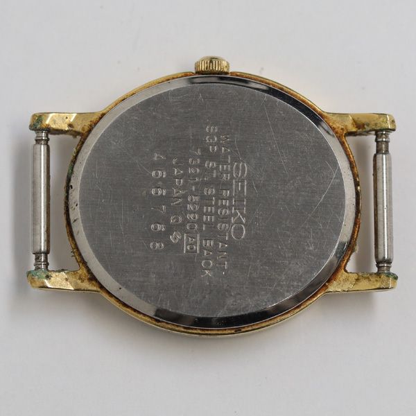 セイコー 7321-5290 QZ ゴールド文字盤 レディース腕時計 KRH 2000000