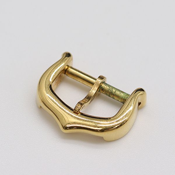 カルティエ 純正尾錠 ゴールドカラー 腕時計用 17mm レディース腕時計
