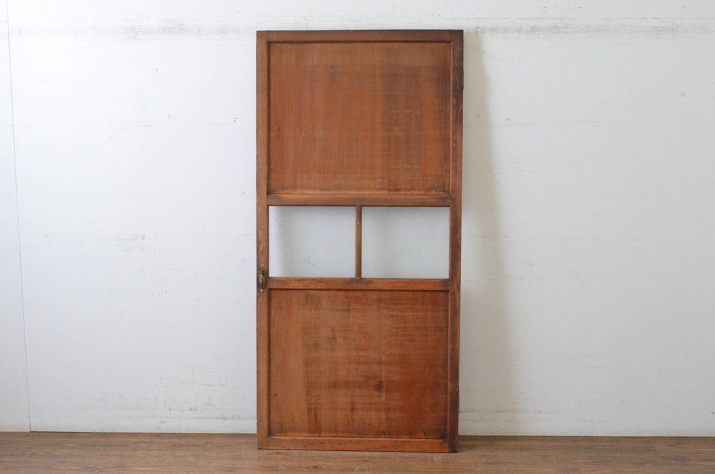 現状販売 扉 アンティーク建具 レトロ ガラス帯 ドア 建具 4～7営業日前後で発送 修理加工希望の方3ヶ月程で発送 R-065071