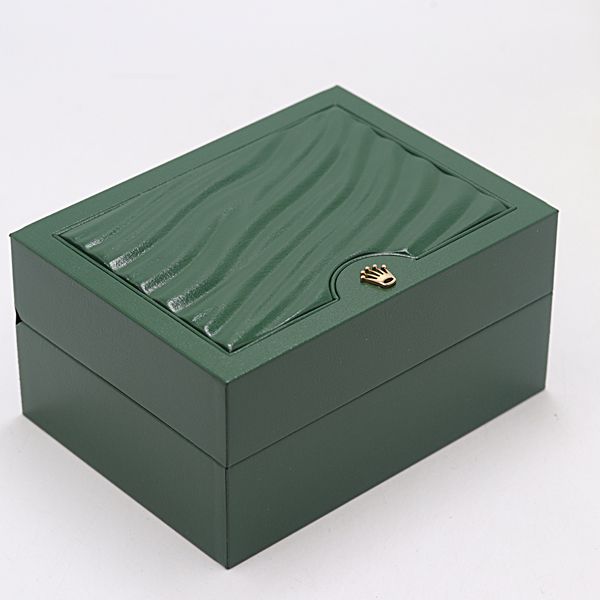 【美品】ロレックス　空箱　正規品 良品 ロレックス 空箱 グリーンカラー 腕時計用 メンズ/レディース
