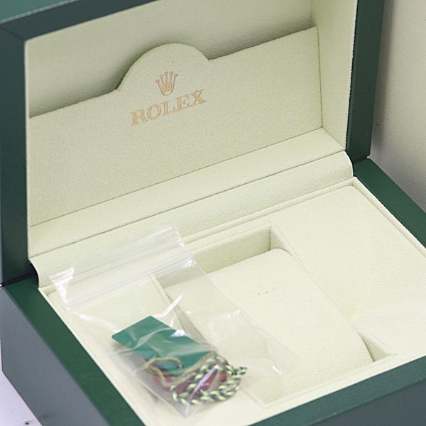 良品 ロレックス 空箱 グリーンカラー 腕時計用 メンズ/レディース