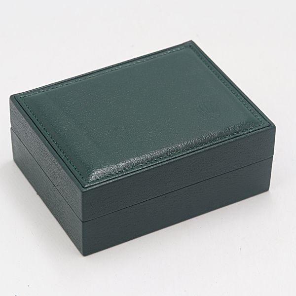 保 良品 ロレックス 空箱 グリーンカラー 腕時計用 メンズ/レディース