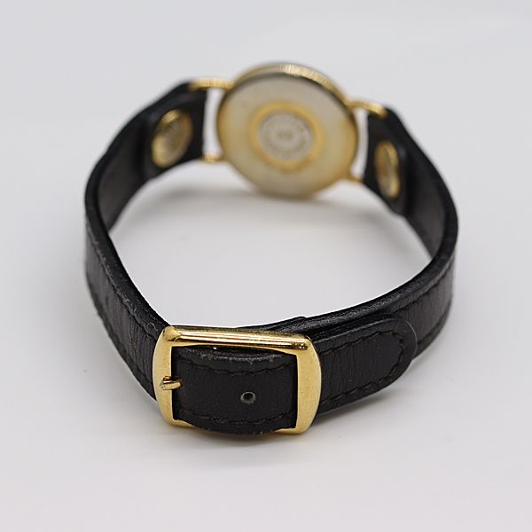 ★超人気ブランドCELINEレディース腕時計　新品ベルト　超美品　動作良好 良品 セリーヌ 純正ベルト ブラック 15mm用 レディース腕時計用