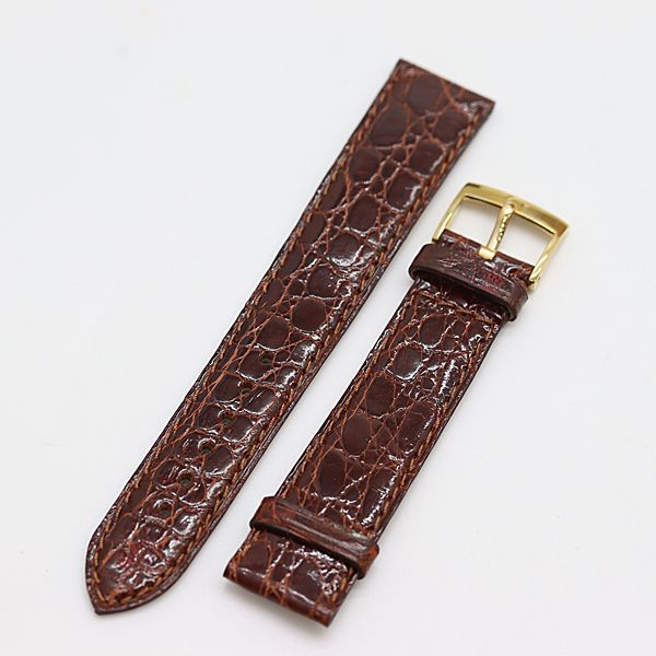 オメガ ブラウン ベルト 19 mm用 メンズ腕時計 2000000 NSK MTY