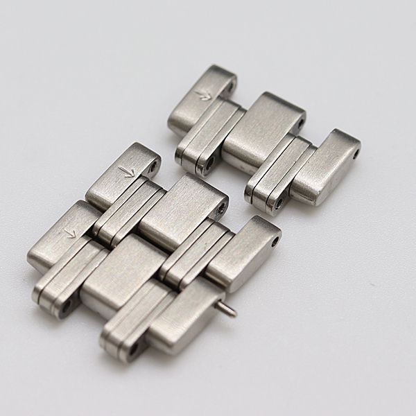 良品 オメガ シーマスター 0255 18000 純正ベルト 3コマ ステンレス