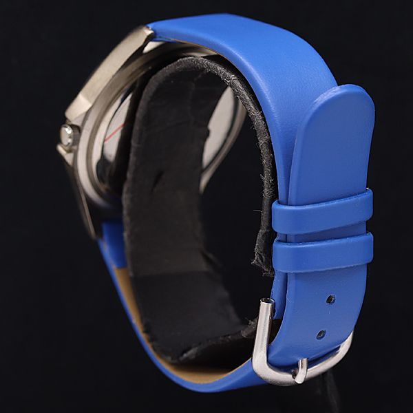 箱付 スウォッチ 2002 FIFAワールドカップ QZ ブルー文字盤 メンズ