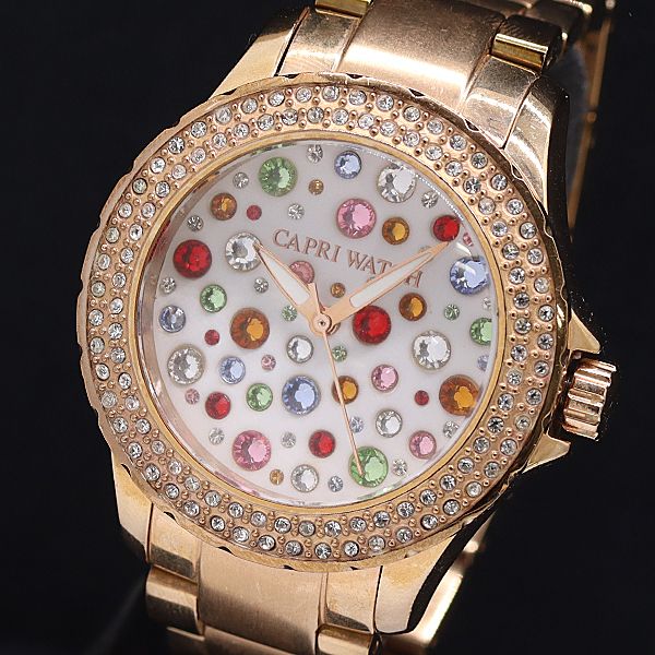 【新品】　カプリウォッチ　レディース　腕時計 Yahoo!オークション -「カプリウォッチ」(3針（時、分、秒