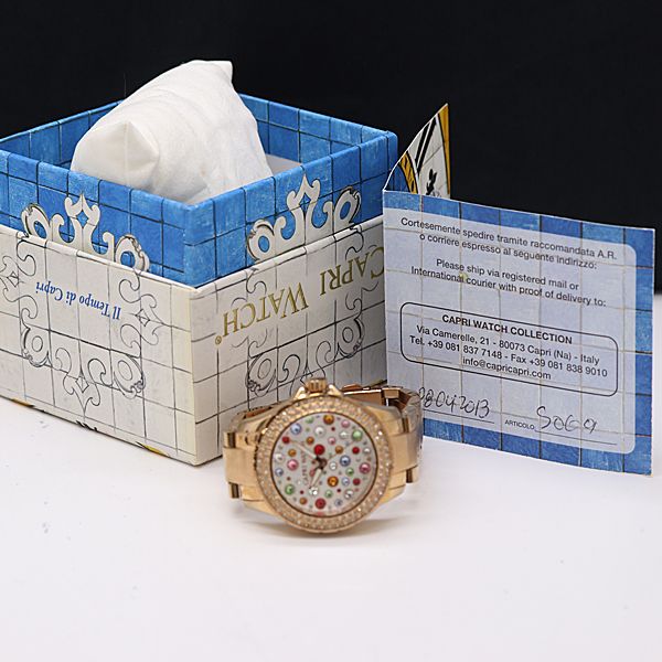 【新品】　カプリウォッチ　レディース　腕時計 楽天市場】カプリウォッチ 腕時計 CAPRIWATCH 時計 カプリ ウォッチ