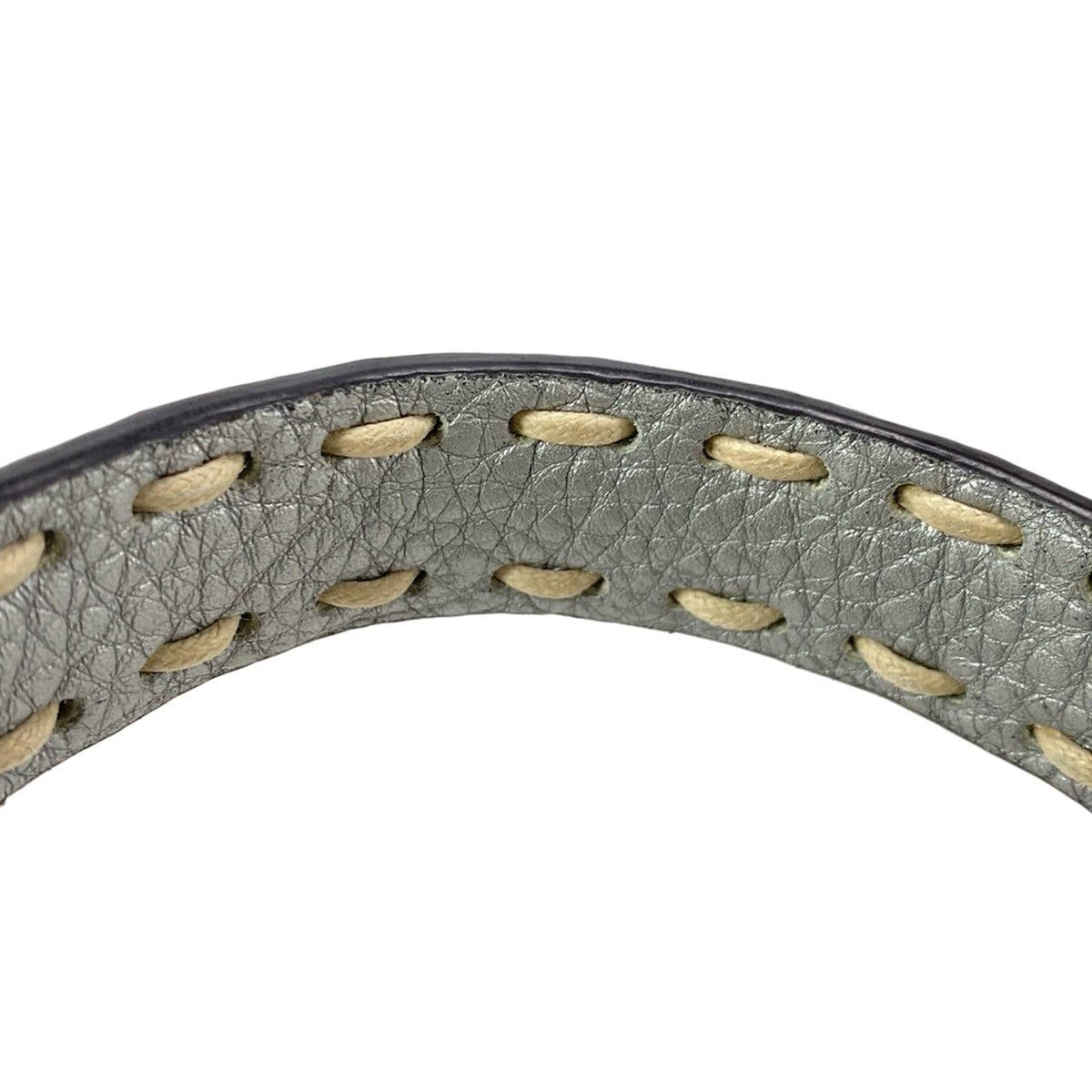  FENDI フェンディ ハンドバッグ セレリア ピーカブーアイシーユースモール 8 BN 327-AJGM シルバー レザー ハンドバッグ バッグ