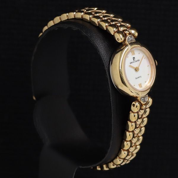 ピエールカルダン 34692 QZ シェル文字盤 レディース腕時計 KRH