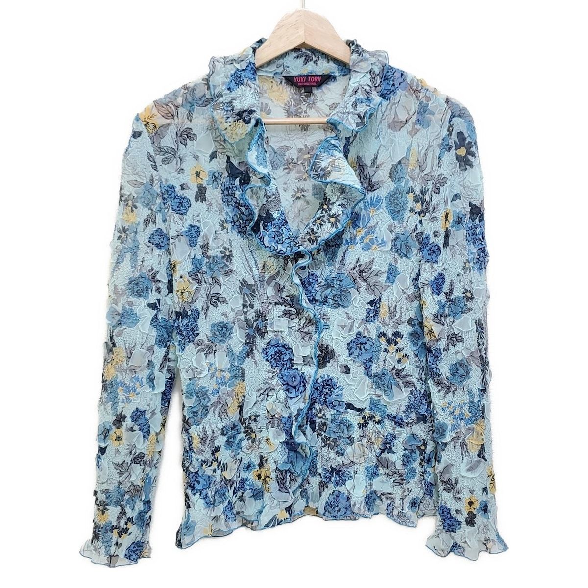 YUKITORII(ユキトリイ) カーディガン サイズL レディース - ライト