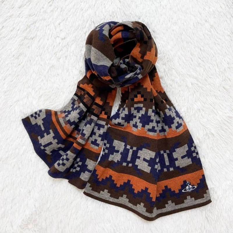 タグ付き・未使用品】 ヴィヴィアン ウエストウッド マフラー 大判