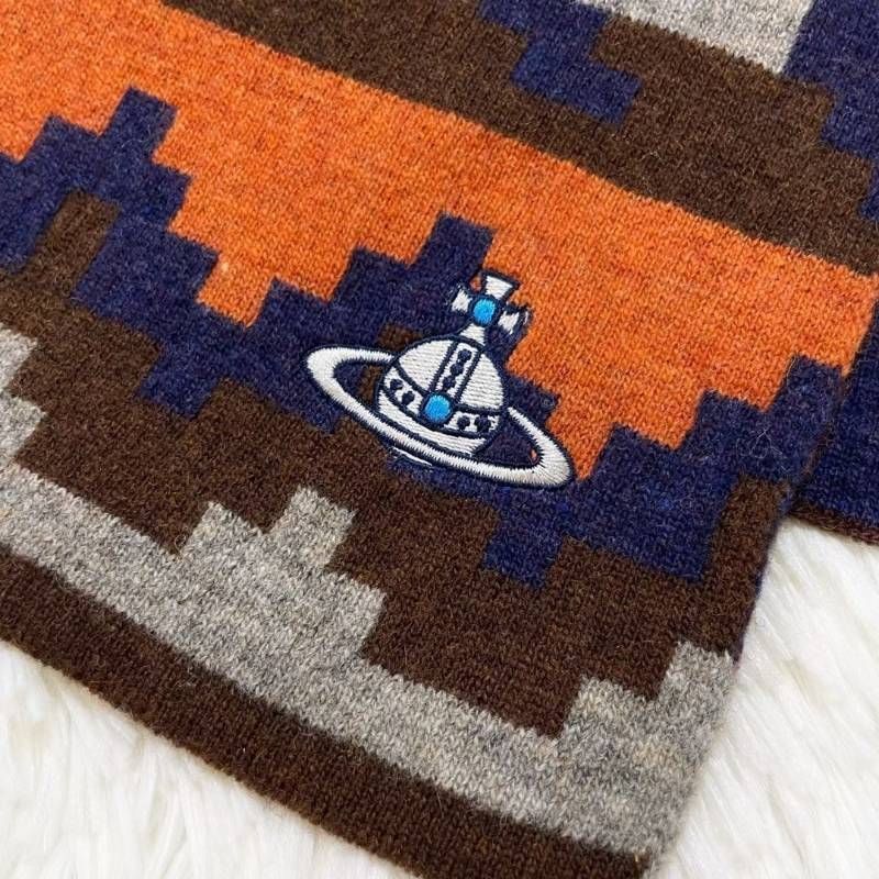 タグ付き・未使用品】 ヴィヴィアン ウエストウッド マフラー 大判